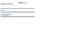 Tablet Screenshot of kaillera.ru